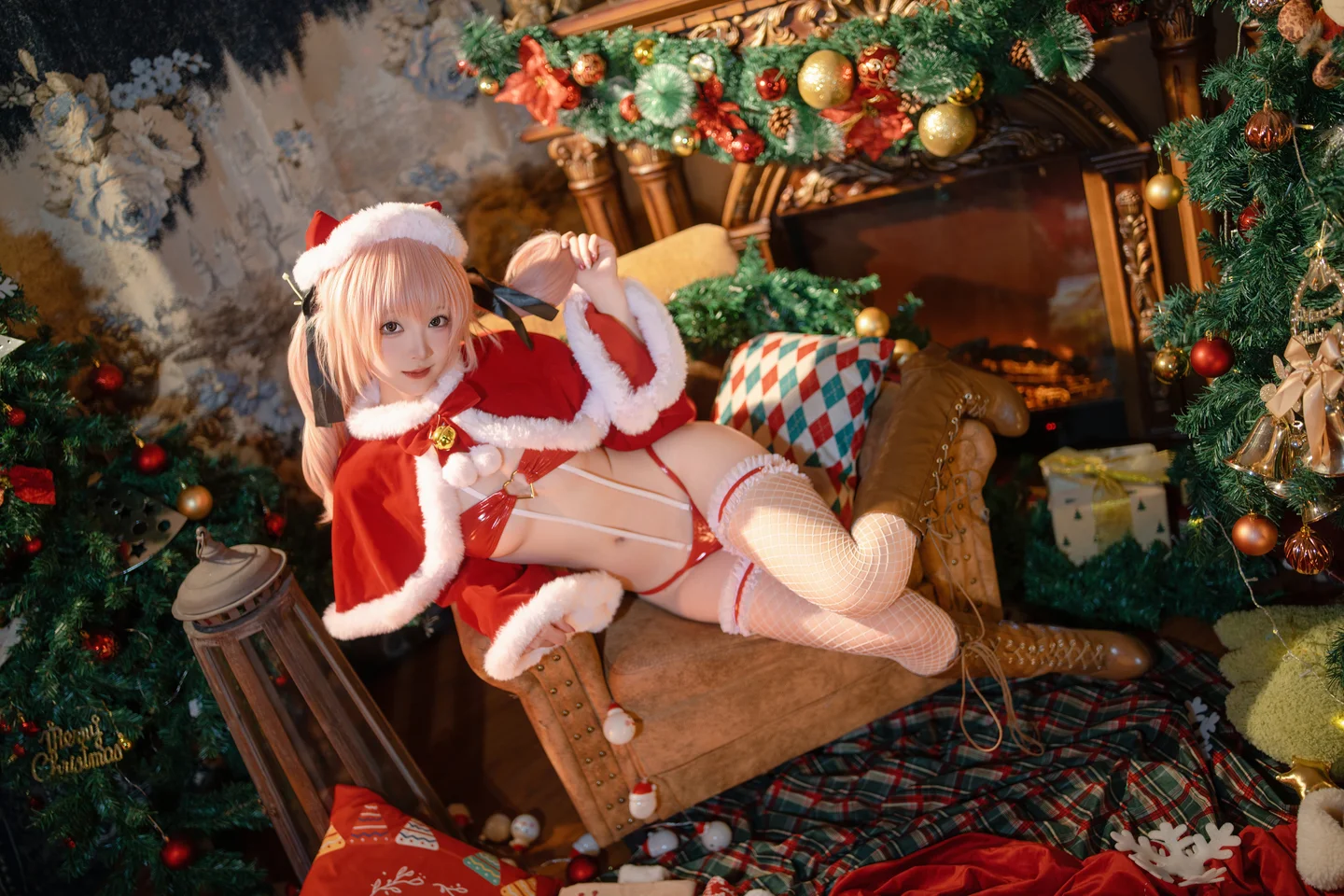 Bangni邦尼 - No.063 圣诞甜心 [80P,3V-3.12GB] tg@simisebaisi 【丝足阁】020.webp